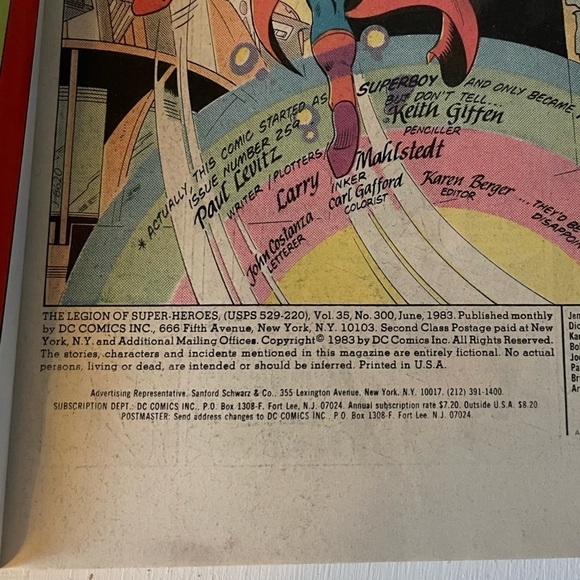 Two DC Legion Comic Books - Picture 2 of 4